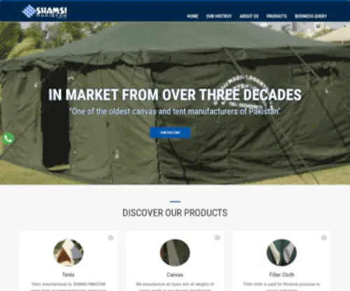 Shamsipakistan.com(Shamsi Pakistan) Screenshot