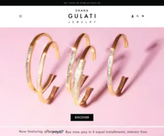 Shanagulati.com(Shana Gulati Jewelry) Screenshot