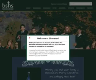 Shanahan.org(Bishop Shanahan) Screenshot
