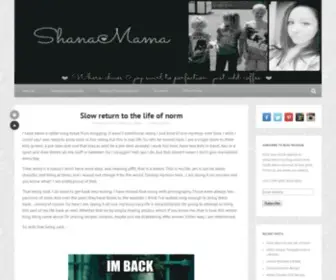 Shanamama.com(Where Chaos & Joy Swirl to Perfection…Just Add Coffee) Screenshot