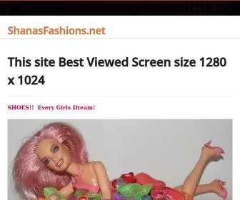 Shanasfashions.net(Shanasfashions) Screenshot