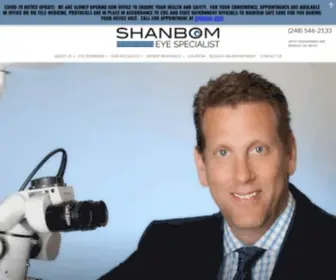 Shanbomeye.com(Shanbom Eye Specialist) Screenshot