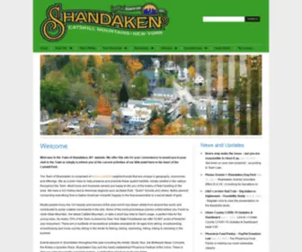 Shandaken-NY.com(Town Of Shandaken) Screenshot