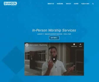 Shandon.org(Shandon Baptist Church) Screenshot