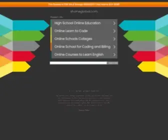 ShaneGlobal.com(English) Screenshot