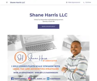 Shaneharrisllc.com(Profit First Taxes) Screenshot