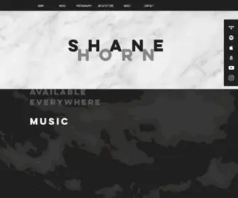 Shanehorn.info(Shane Horn) Screenshot