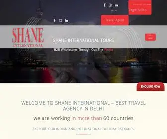 Shaneinternational.net(Shane International) Screenshot