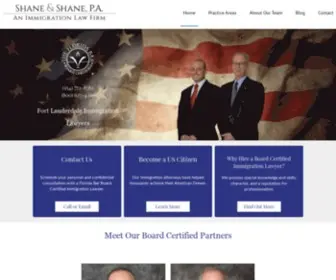 Shanelaw.com(#1 Florida Immigration Lawyers) Screenshot