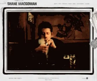 ShanemacGowan.com(ShanemacGowan) Screenshot