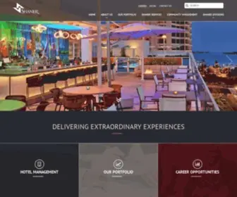 Shanercorp.com(Shaner Hotel Management) Screenshot