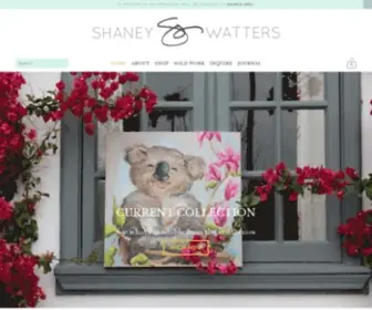 Shaneywatters.com(Shaney Watters) Screenshot