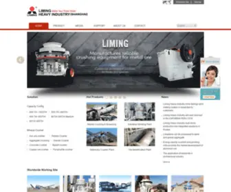 Shanghai-Crusher.com(Liming Heavy Industry (Shanghai)) Screenshot