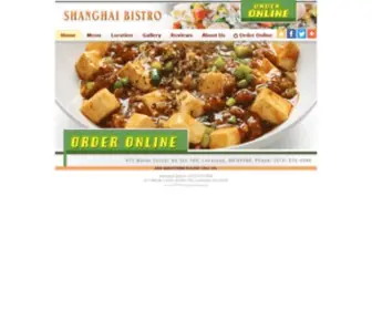 Shanghaibistroloveland.com(Shanghai Bistro) Screenshot