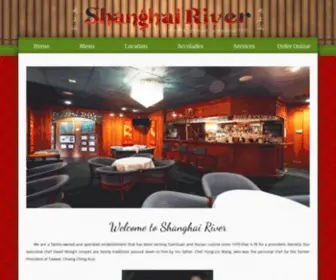 Shanghairiverrestaurant.com(Shanghai River Restaurant) Screenshot