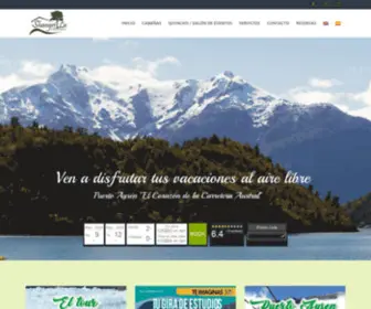 Shangrilapatagonia.com(Cabañas Shangrila Patagonia) Screenshot