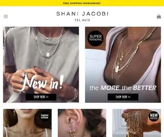 Shanijacobi.com(Shani Jacobi jewelry) Screenshot