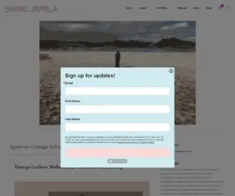 Shanijamila.com(Artist) Screenshot