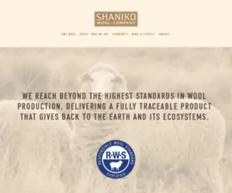 Shanikowoolcompany.com(Shaniko Wool Co) Screenshot