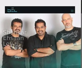 Shankarehsaanloy.com(Shankar Ehsaan Loy) Screenshot