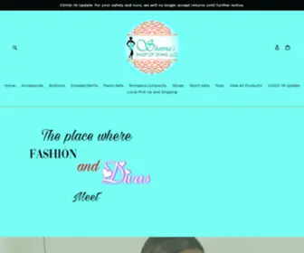 Shannasshopofdivasllc.com(Shanna's Shop of Divas) Screenshot