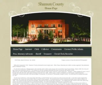 Shannon-County.com(Shannon County) Screenshot