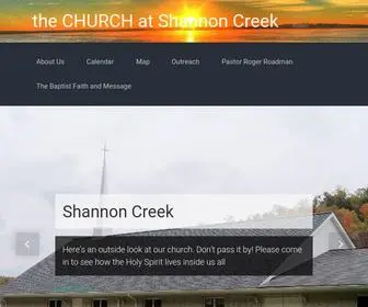 Shannoncreekbaptistchurch.org(He is Risen) Screenshot