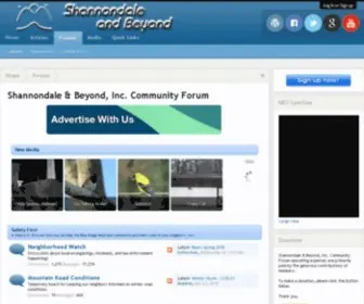 Shannondale.org(Shannondale & Beyond) Screenshot