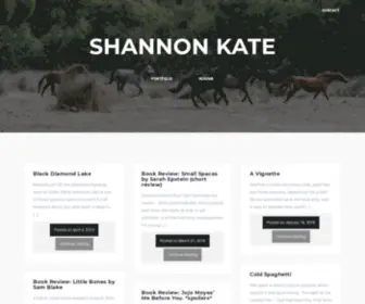 Shannonkate.com(Shannonkate) Screenshot