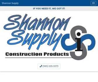 Shannonsupply.com(Shannon Supply) Screenshot