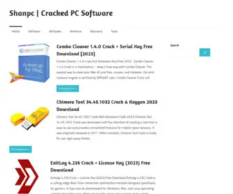 Shanpc.com(Get Software Cracks) Screenshot