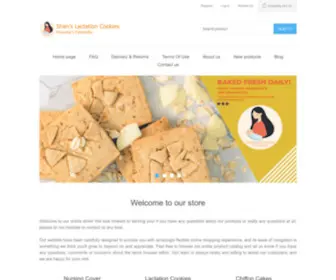 Shanslactationcookies.com(Shan's Lactation Cookies) Screenshot