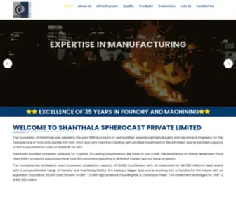 Shanthalaspherocast.com(Shanthala) Screenshot