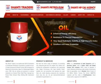 Shantihpcl.co.in(We Shanti Traders) Screenshot