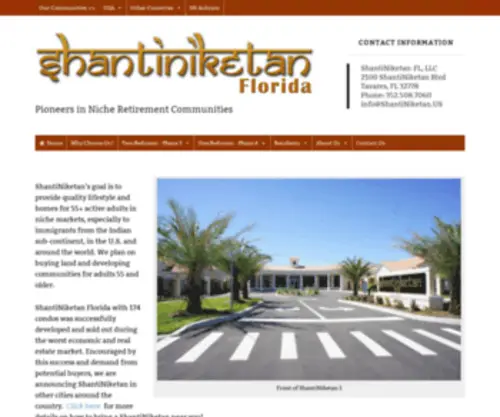 Shantiniketan-US.com(shantiniketan us) Screenshot