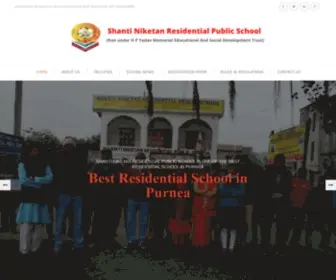 Shantiniketanschool.co.in(Shanti Niketan Residential Public School) Screenshot