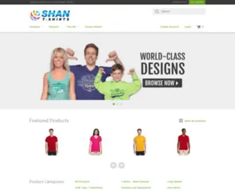 Shantshirts.com(Shan T) Screenshot