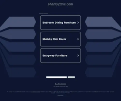 Shanty2Chic.com(De beste bron van informatie over shanty2chic) Screenshot