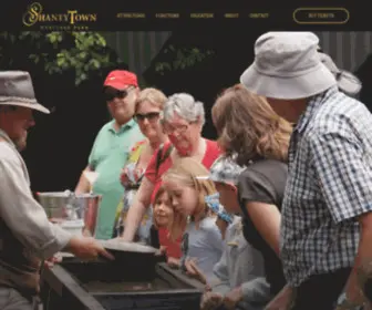 Shantytown.co.nz(Shantytown Heritage Park) Screenshot