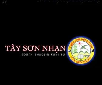 Shaolin-Kickboxing.com(TÂY SƠN NHẠN) Screenshot