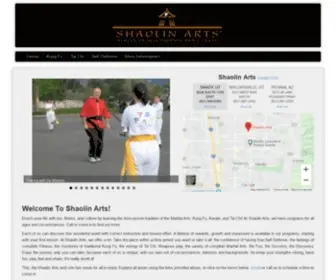 Shaolinarts.com(Shaolin Arts) Screenshot