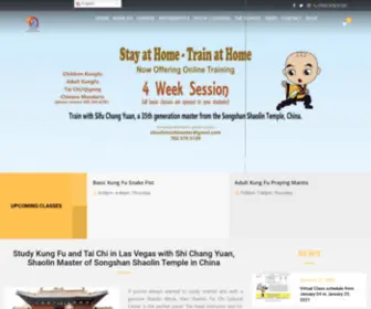 Shaolintaichicenter.com(Shaolin Tai Chi Cultural Center) Screenshot