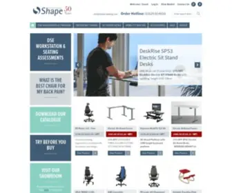 Shape-Seating.co.uk(Over 50 Years in Business) Screenshot