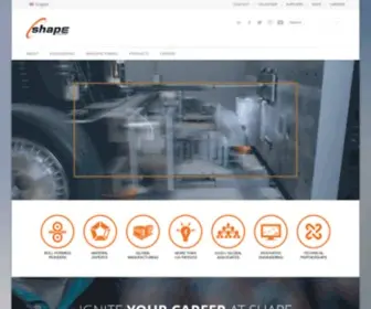 Shapecorp.com(Shape Corp) Screenshot