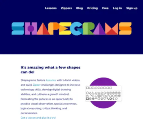 Shapegrams.com(Shapegrams) Screenshot