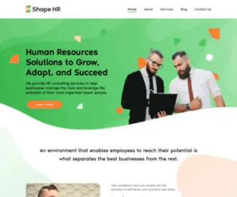 Shapehr.com.au(Shape HR) Screenshot