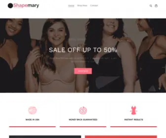 Shapemary.com(The Only Shapewear You Need) Screenshot