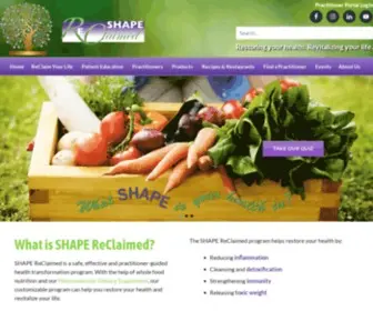 Shapereclaimed.com(SHAPE ReClaimed) Screenshot