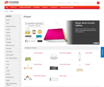 Shaperlighting.com(Product List) Screenshot