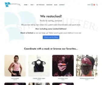 Shapeshifters.co(Custom Binders and Sports Bras) Screenshot